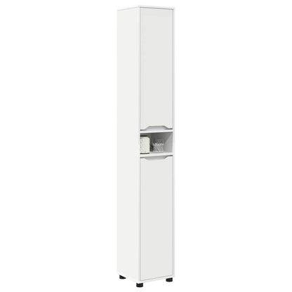 Mobile da Bagno Bianco 30,5 x 30 x 195 cm Legno multistrato | homemem39