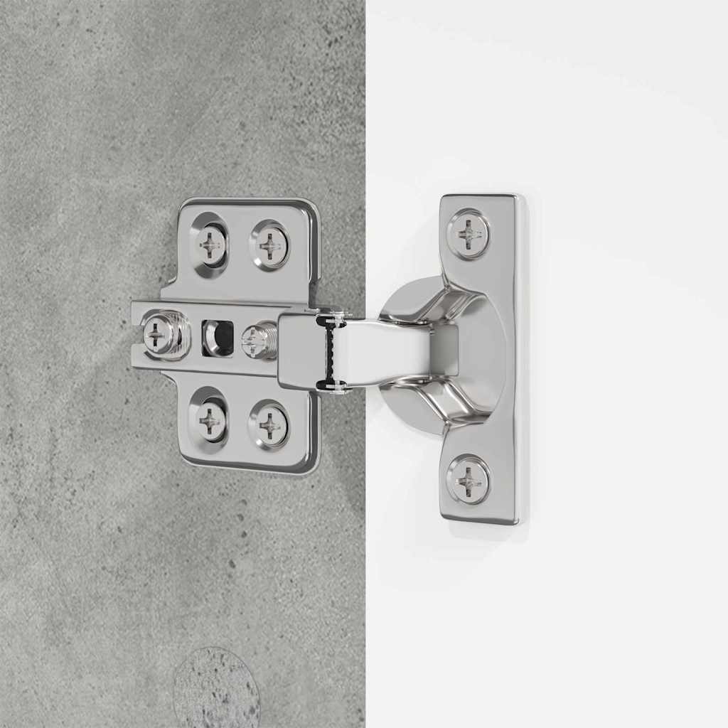 Mobile da Bagno con porta Grigio cemento 30,5 x 30 x 195 cm | homemem39