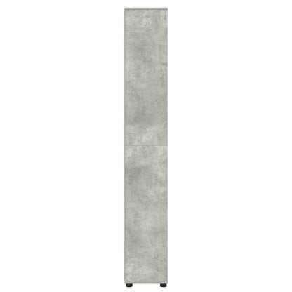 Mobile da Bagno Grigio cemento 30,5 x 30 x 195 cm