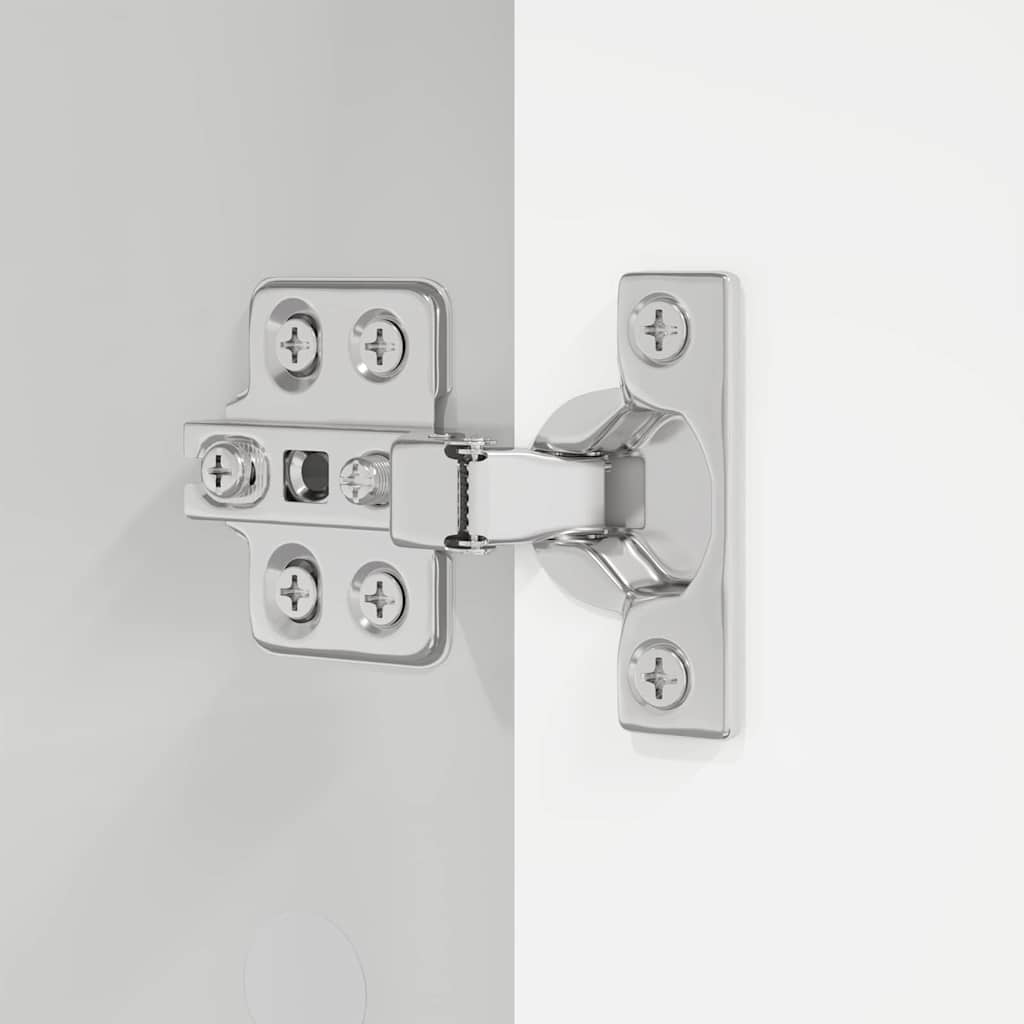 Mobile da Bagno Bianco Lucido 30,5 x 30 x 195 cm | homemem39
