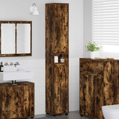 Mobile da Bagno Rovere fumé 30,5 x 30 x 195 cm | homemem39
