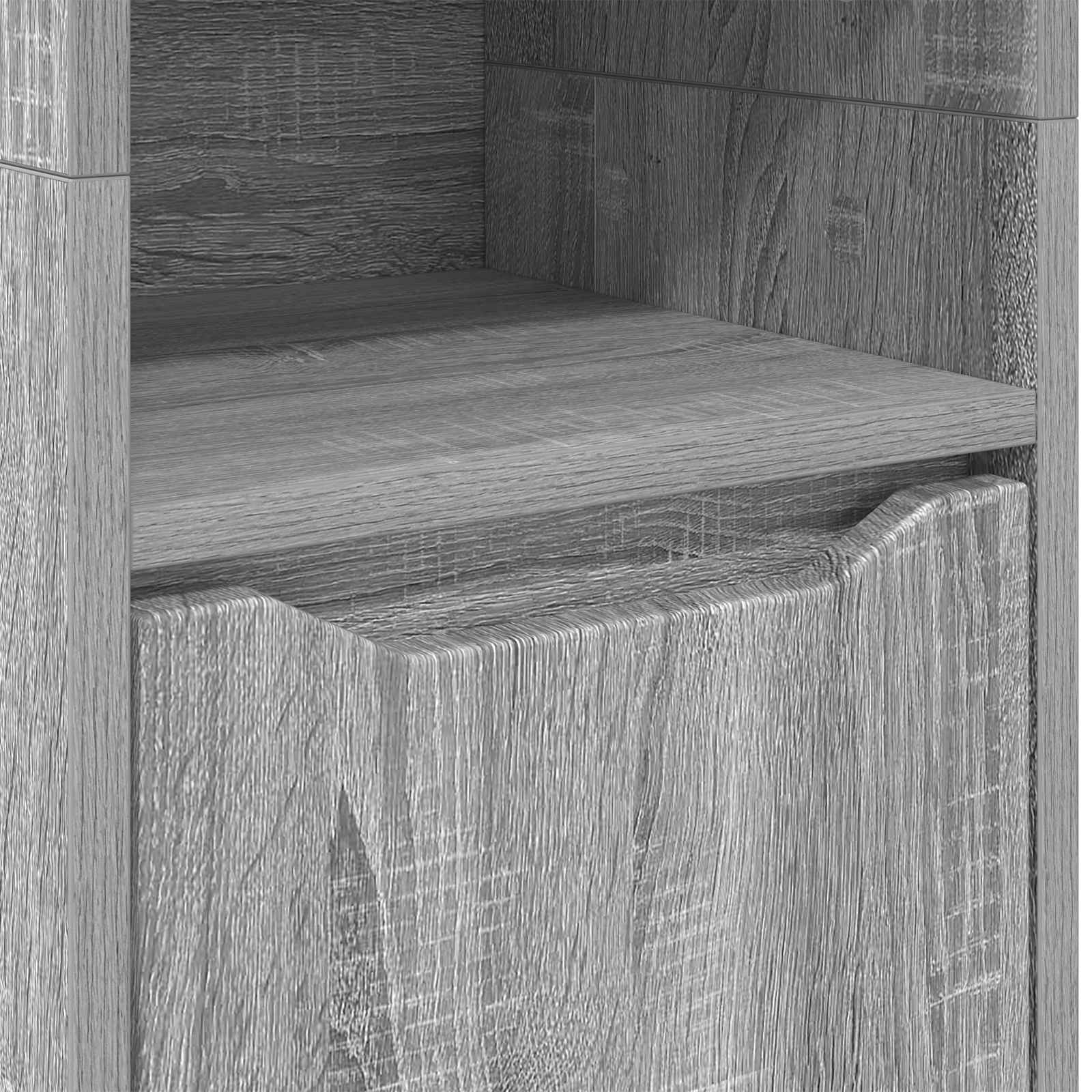 Mobile da Bagno Grigio Sonoma 30,5 x 30 x 195 cm | homemem39