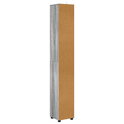 Mobile da Bagno Grigio Sonoma 30,5 x 30 x 195 cm | homemem39