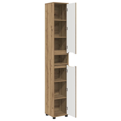 Mobile da Bagno Rovere artigianale 30,5 x 30 x 195 cm | homemem39