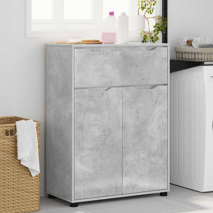 Mobile da Bagno Grigio cemento 72,5 x 36,5 x 100 cm | homemem39