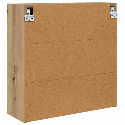 Mobiletto per specchio da bagno Rovere artigianale | homemem39