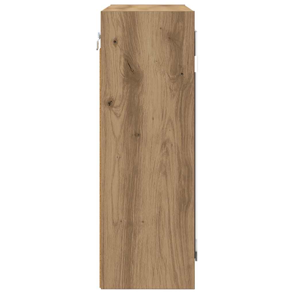 Mobiletto per specchio da bagno Rovere artigianale | homemem39
