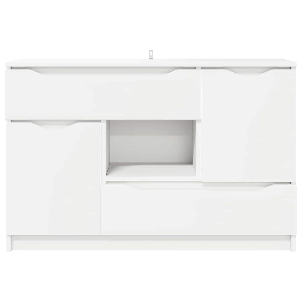Credenza con cassetto Bianco 100 x 30 x 65,6 Legno multistrato