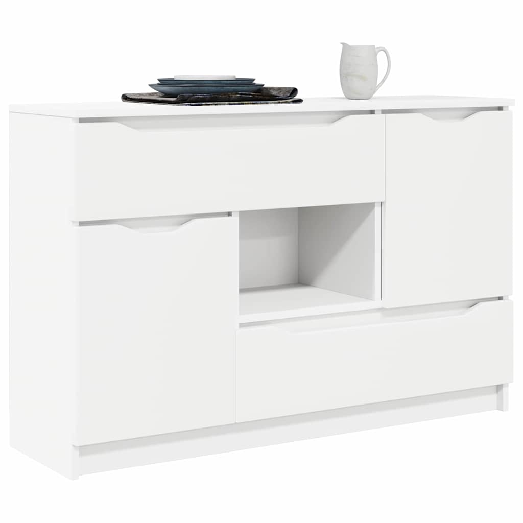 Credenza con cassetto Bianco 100 x 30 x 65,6 Legno multistrato