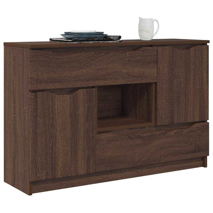 Credenza Rovere Marrone 100 x 30 x 65,6 Legno multistrato
