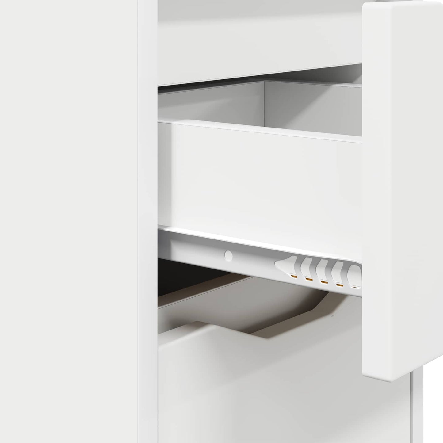 Comodini 2 pz Bianco 30,5 x 30 x 43 cm Legno ingegnerizzato