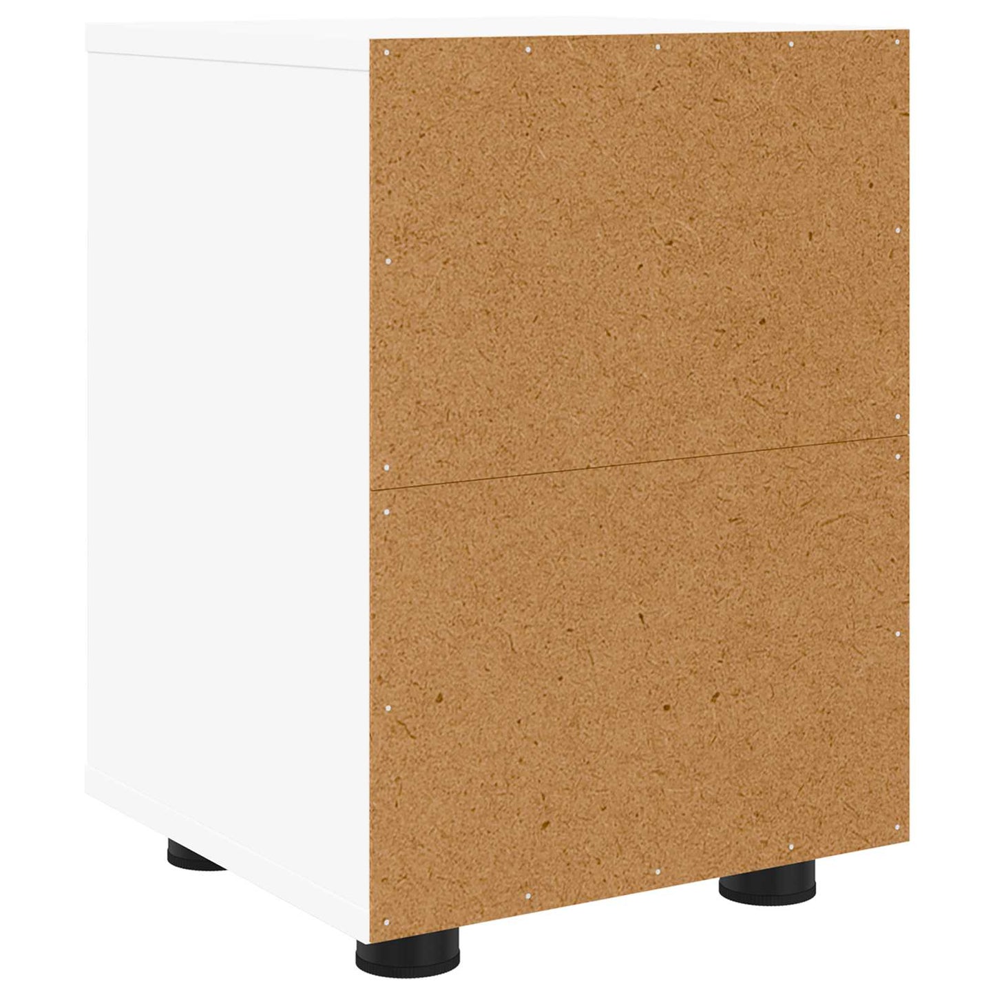 Comodini 2 pz Bianco 30,5 x 30 x 43 cm Legno ingegnerizzato