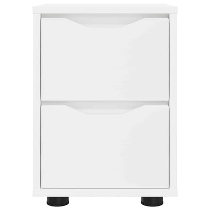 Comodini 2 pcs Bianco 30,5 x 30 x 43 cm Legno multistrato | homemem39