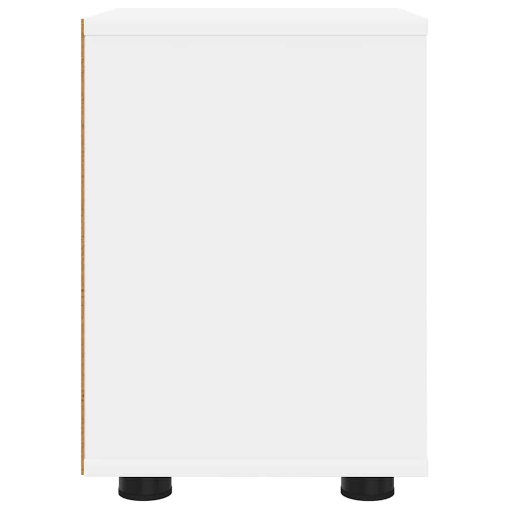 Comodini 2 pcs Bianco 30,5 x 30 x 43 cm Legno multistrato | homemem39