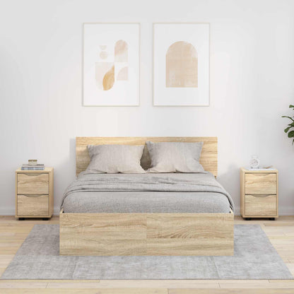 Comodini 2 pz Rovere Sonoma 30,5 x 30 x 43 cm