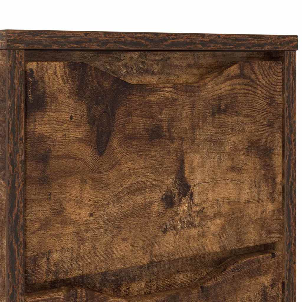 Comodino Rovere fumé 30,5 x 30 x 43 cm Legno multistrato | homemem39