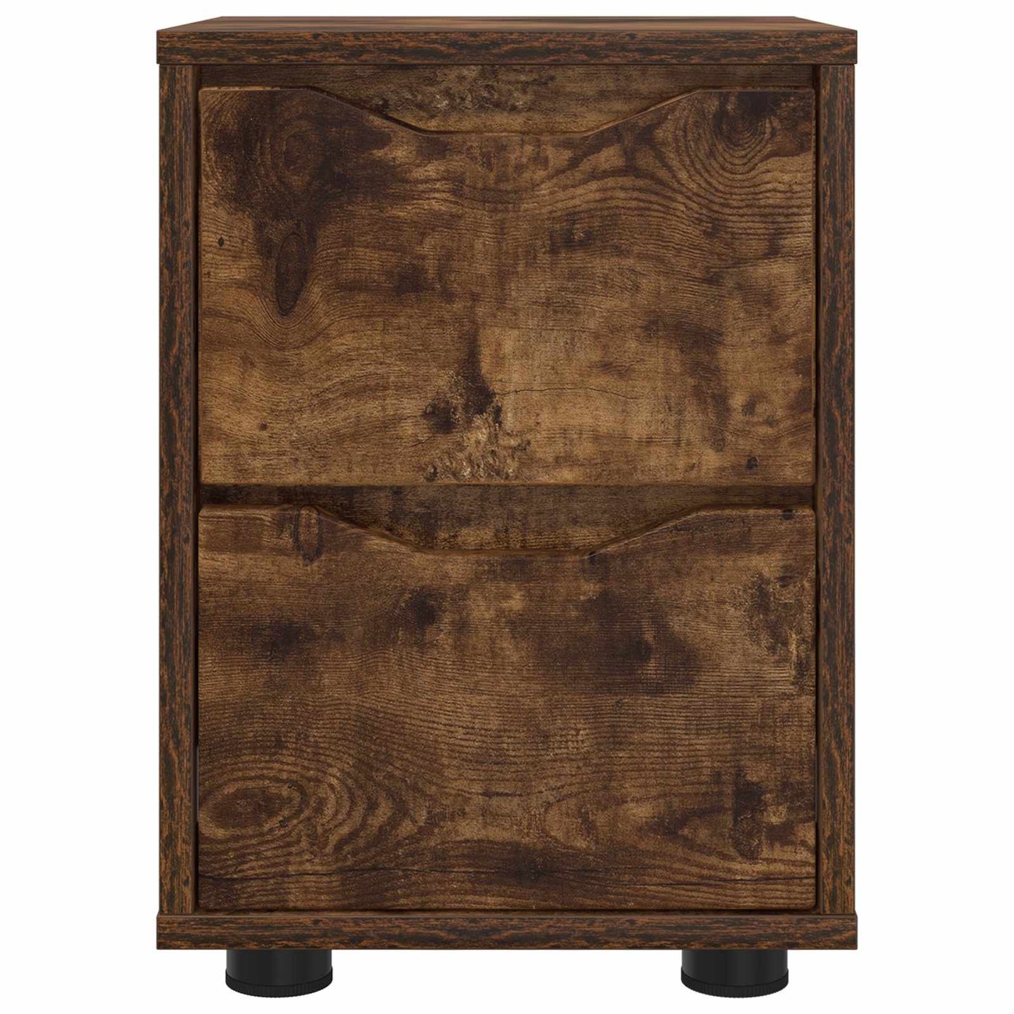 Comodino Rovere fumé 30,5 x 30 x 43 cm Legno ingegnerizzato