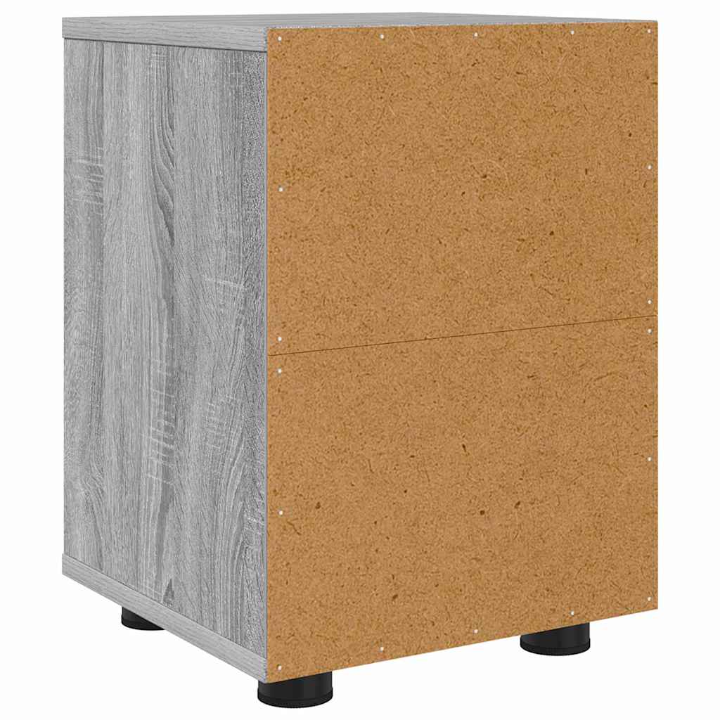 Comodini con cassetto 2 pcs Grigio Sonoma 30,5 x 30 x 43 cm | homemem39