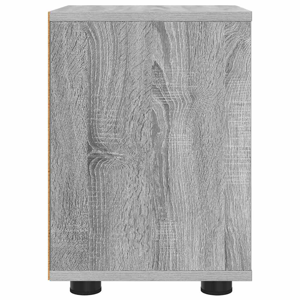 Comodini con cassetto 2 pcs Grigio Sonoma 30,5 x 30 x 43 cm | homemem39