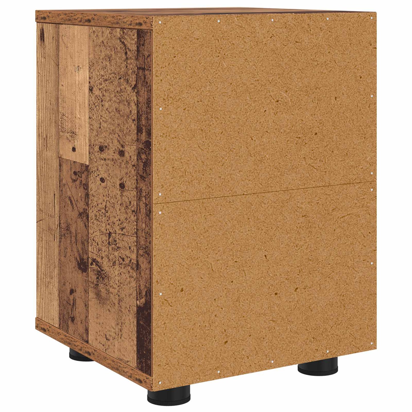 Comodini 2 pz Legno vecchio 30,5 x 30 x 43 cm