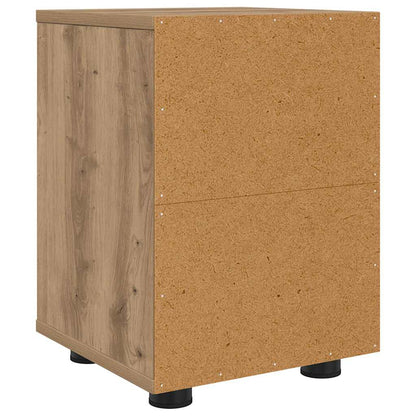 Comodini 2 pcs Rovere artigianale 30,5 x 30 x 43 cm
