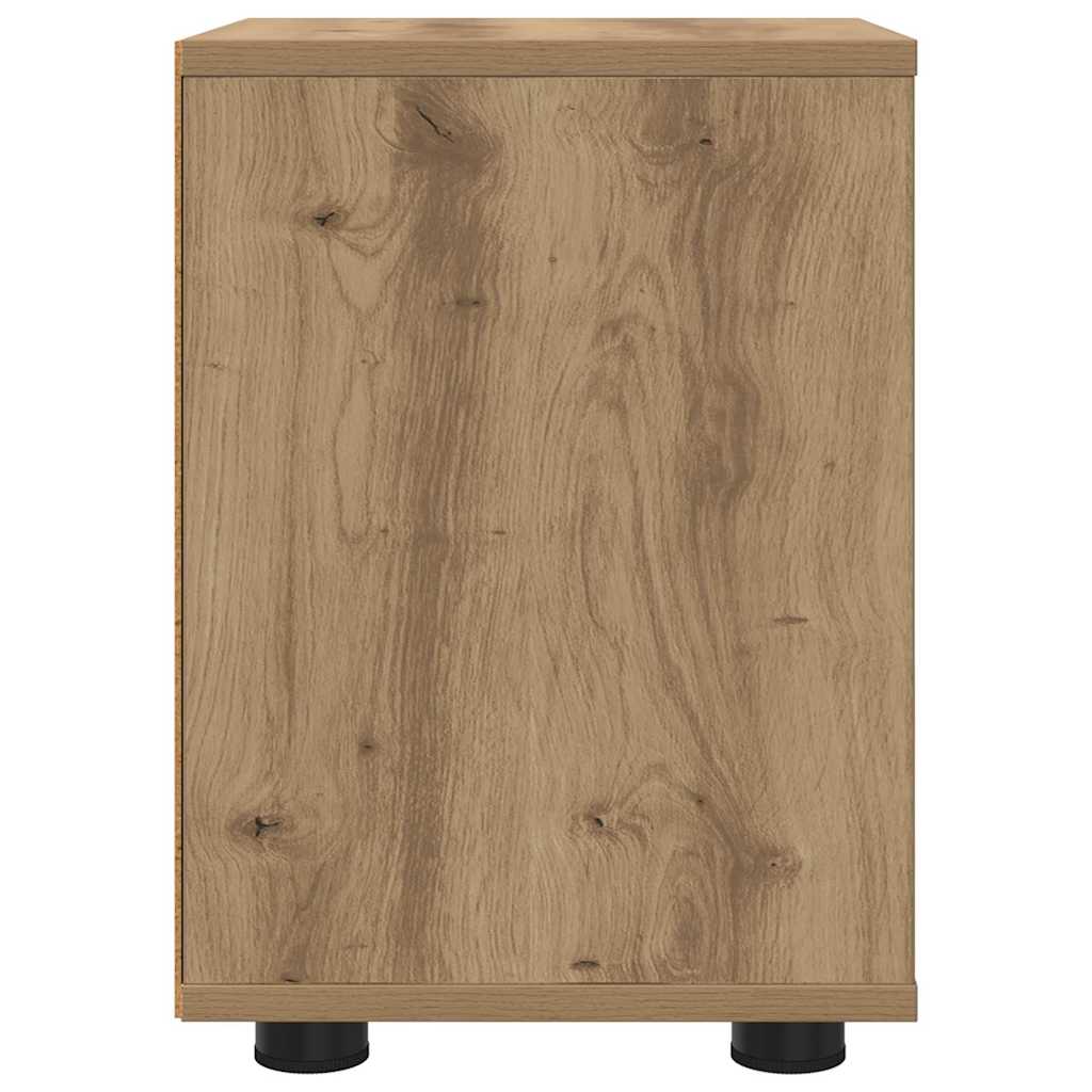 Comodini 2 pcs Rovere artigianale 30,5 x 30 x 43 cm