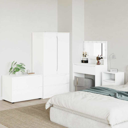 Armadio Bianco 80 x 48 x 57 cm Legno multistrato | homemem39