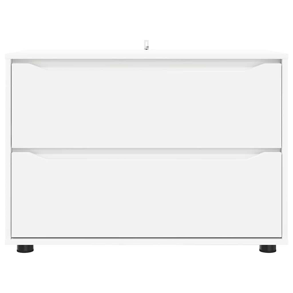 Armadio Bianco 80 x 48 x 57 cm Legno multistrato | homemem39
