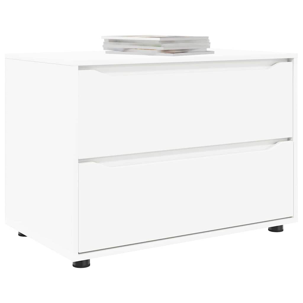 Armadio Bianco 80 x 48 x 57 cm Legno multistrato | homemem39