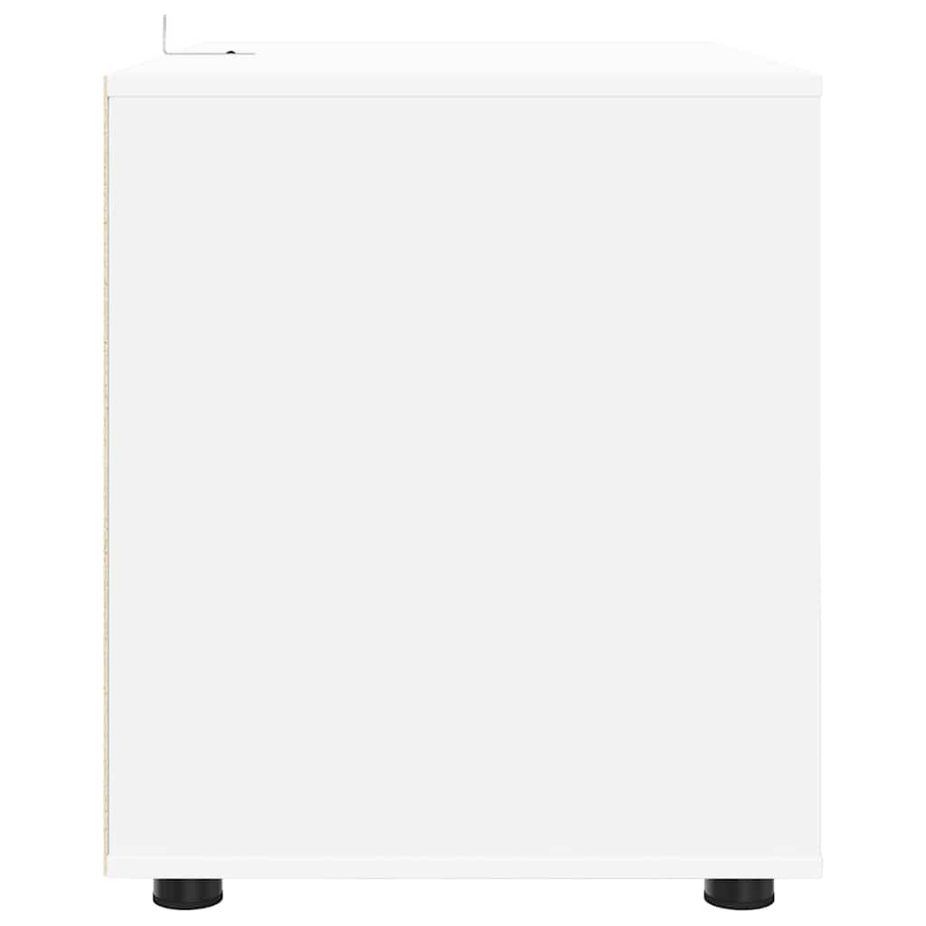 Armadio Bianco 80 x 48 x 57 cm Legno multistrato | homemem39