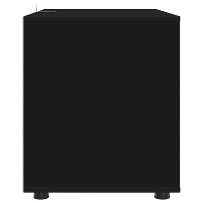 Armadio Nero 80 x 48 x 57 cm Legno multistrato