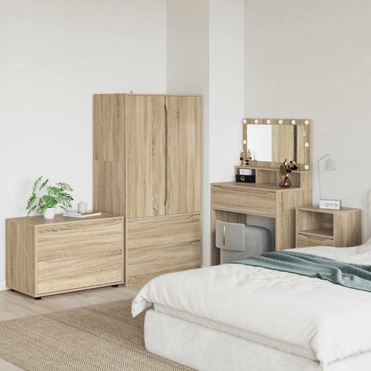 Armadio 80 x 48 x 57 cm Legno ingegnerizzato Rovere Sonoma