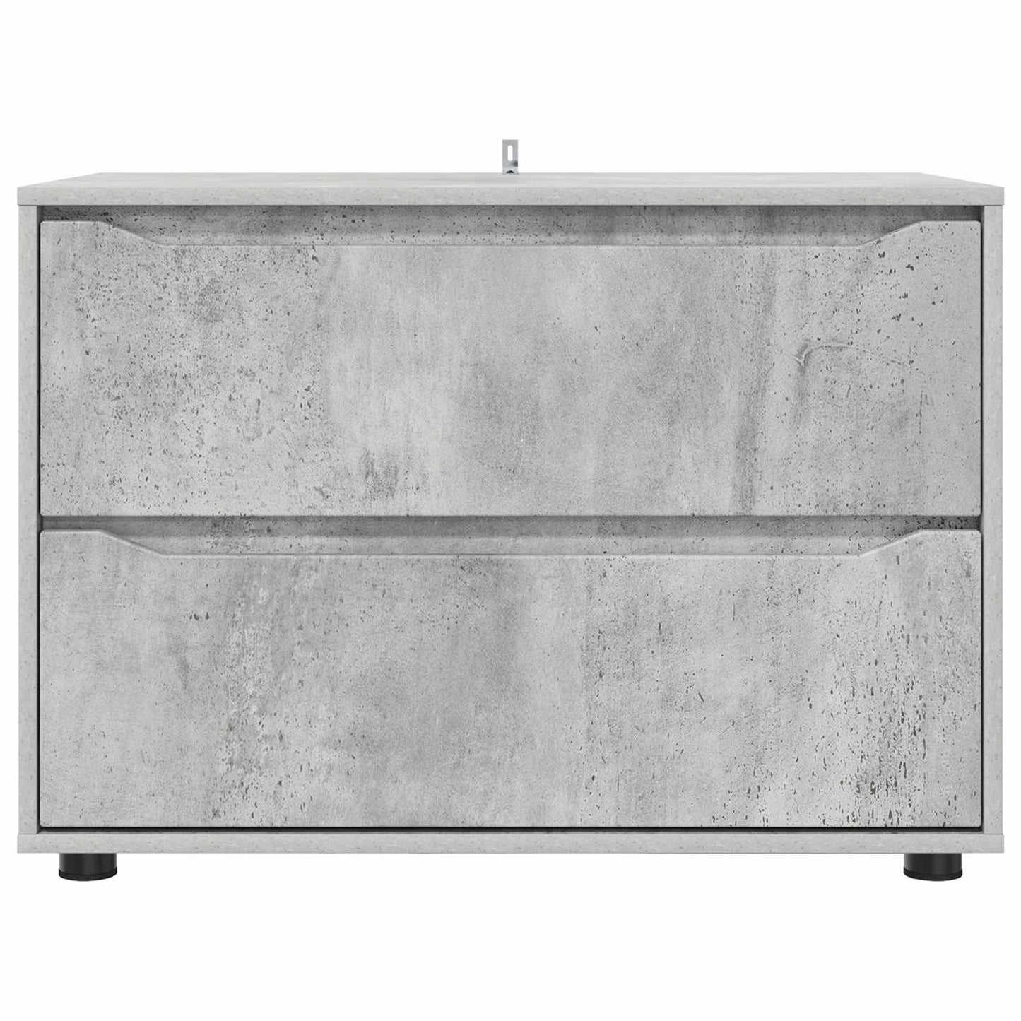 Armadio 80 x 48 x 57 cm Legno ingegnerizzato Grigio cemento