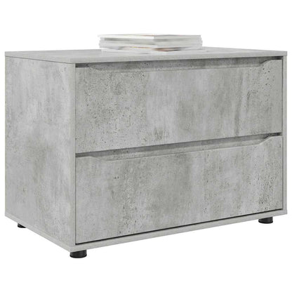 Armadio Grigio cemento 80 x 48 x 57 cm Legno multistrato | homemem39