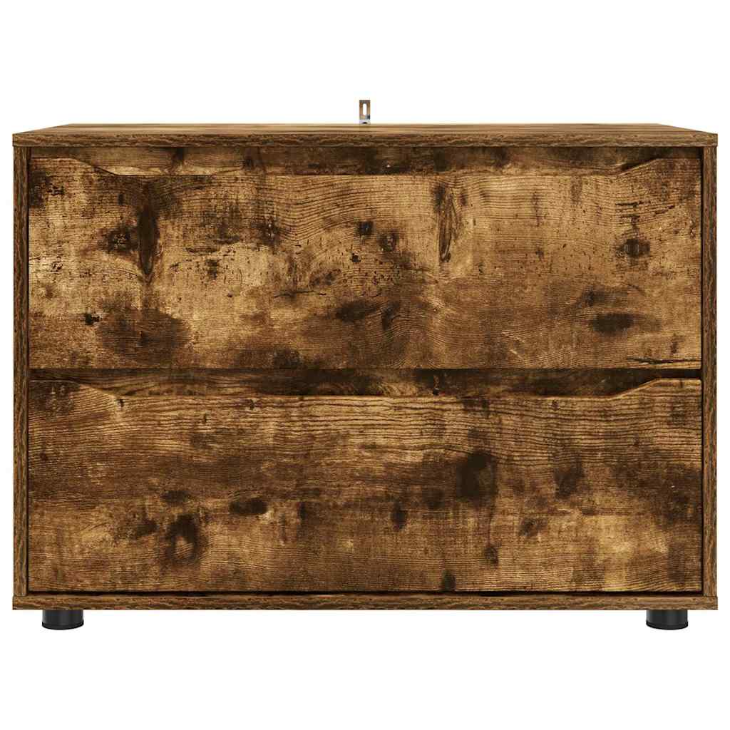 Armadio Rovere fumé 80 x 48 x 57 cm Legno multistrato | homemem39