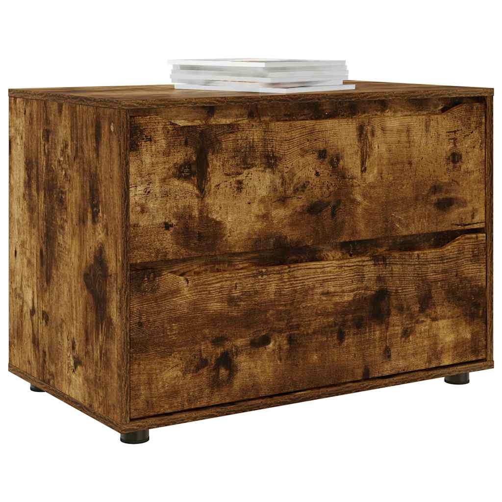 Armadio Rovere fumé 80 x 48 x 57 cm Legno multistrato | homemem39