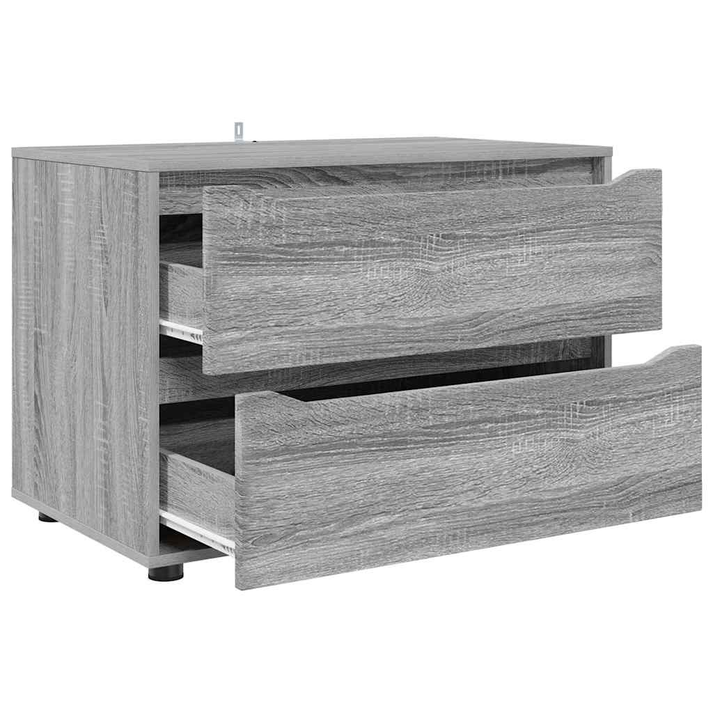 Armadio Grigio Sonoma 80 x 48 x 57 cm Legno multistrato | homemem39