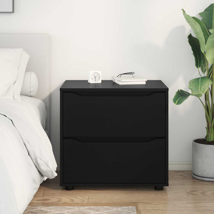Armadio 60 x 48 x 57 cm Legno ingegnerizzato Nero