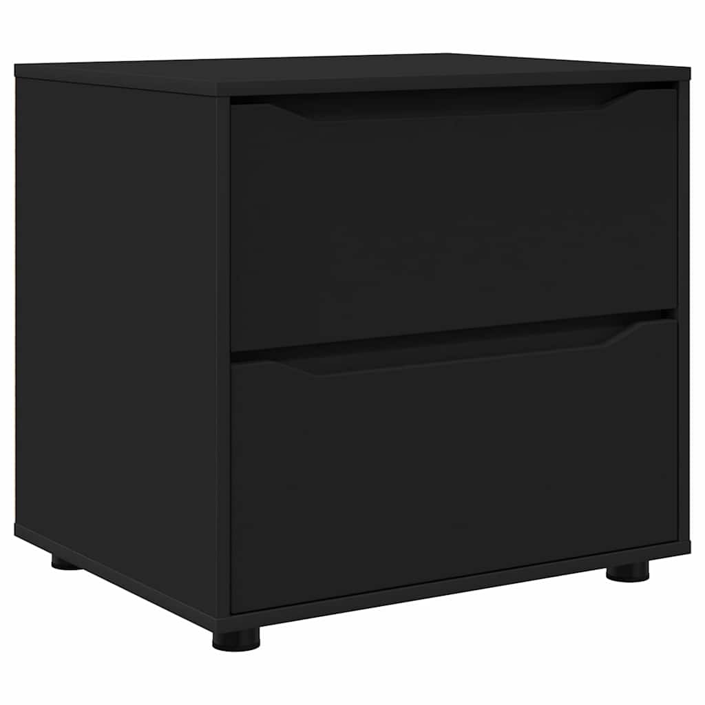 Armadio Nero 60 x 48 x 57 cm Legno multistrato