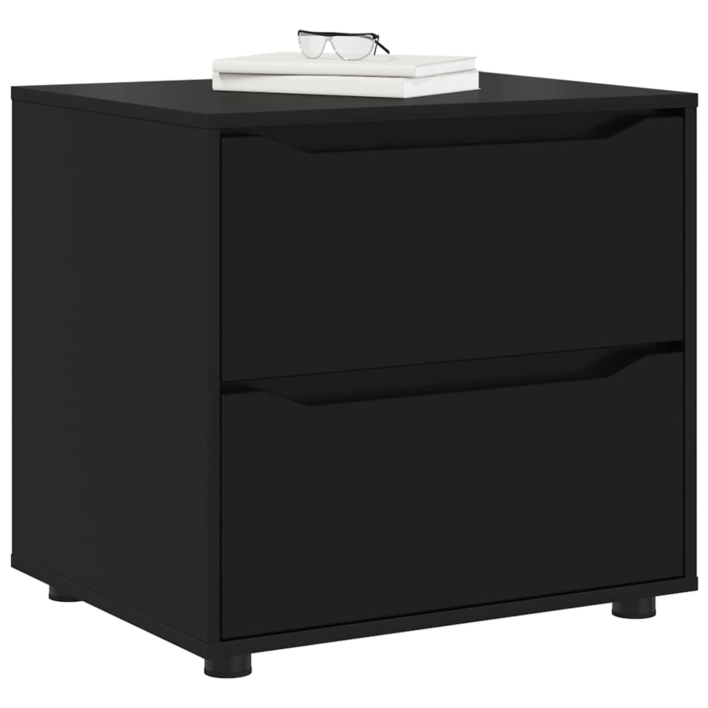 Armadio 60 x 48 x 57 cm Legno ingegnerizzato Nero