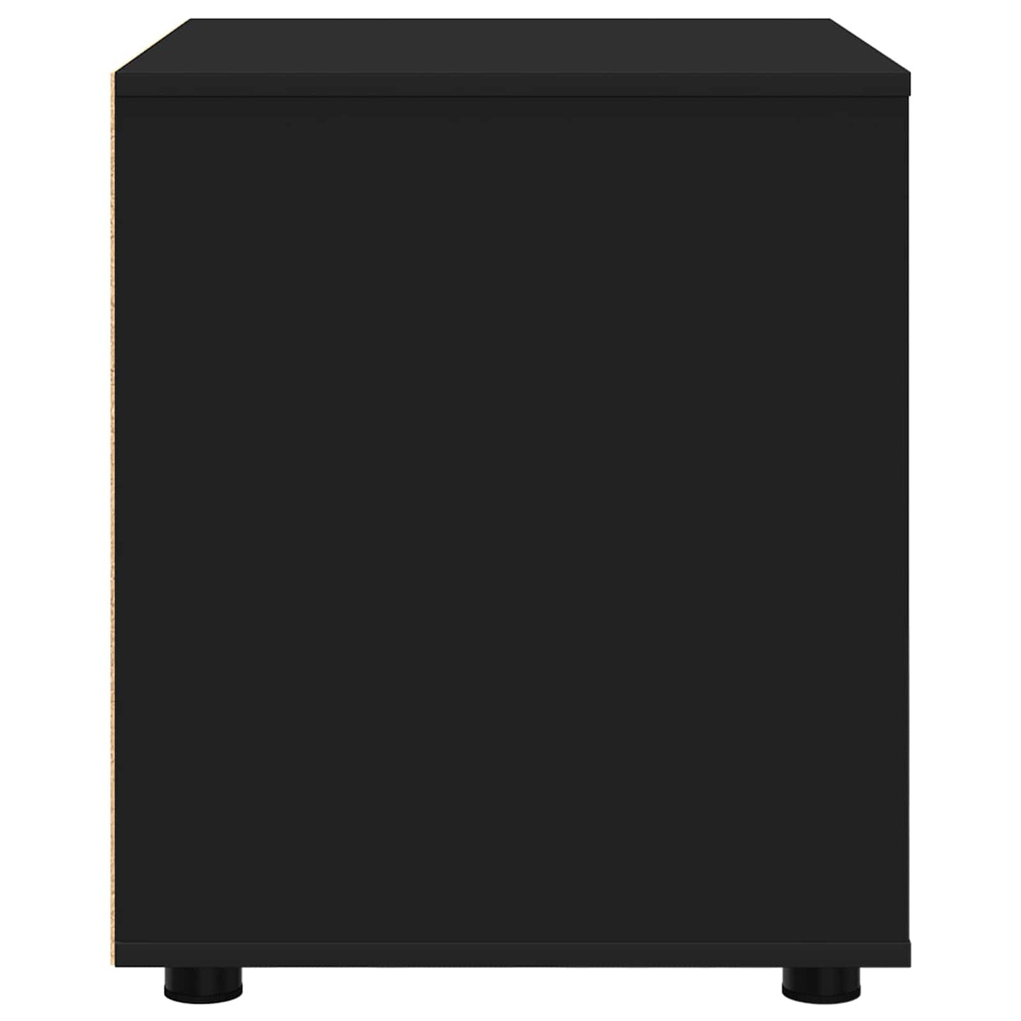 Armadio 60 x 48 x 57 cm Legno ingegnerizzato Nero