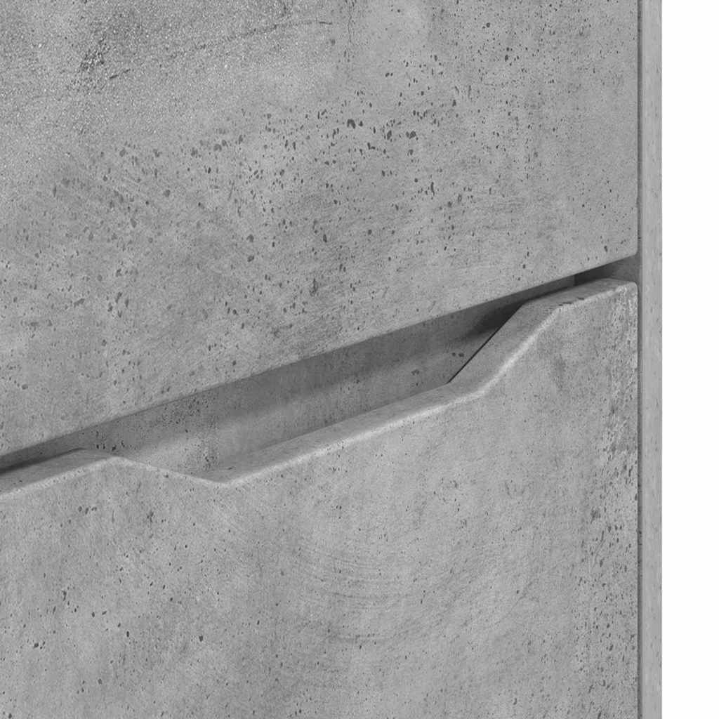 Armadio Grigio cemento 60 x 48 x 57 cm Legno multistrato | homemem39