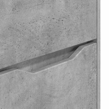 Armadio 60 x 48 x 57 cm Legno ingegnerizzato Grigio cemento