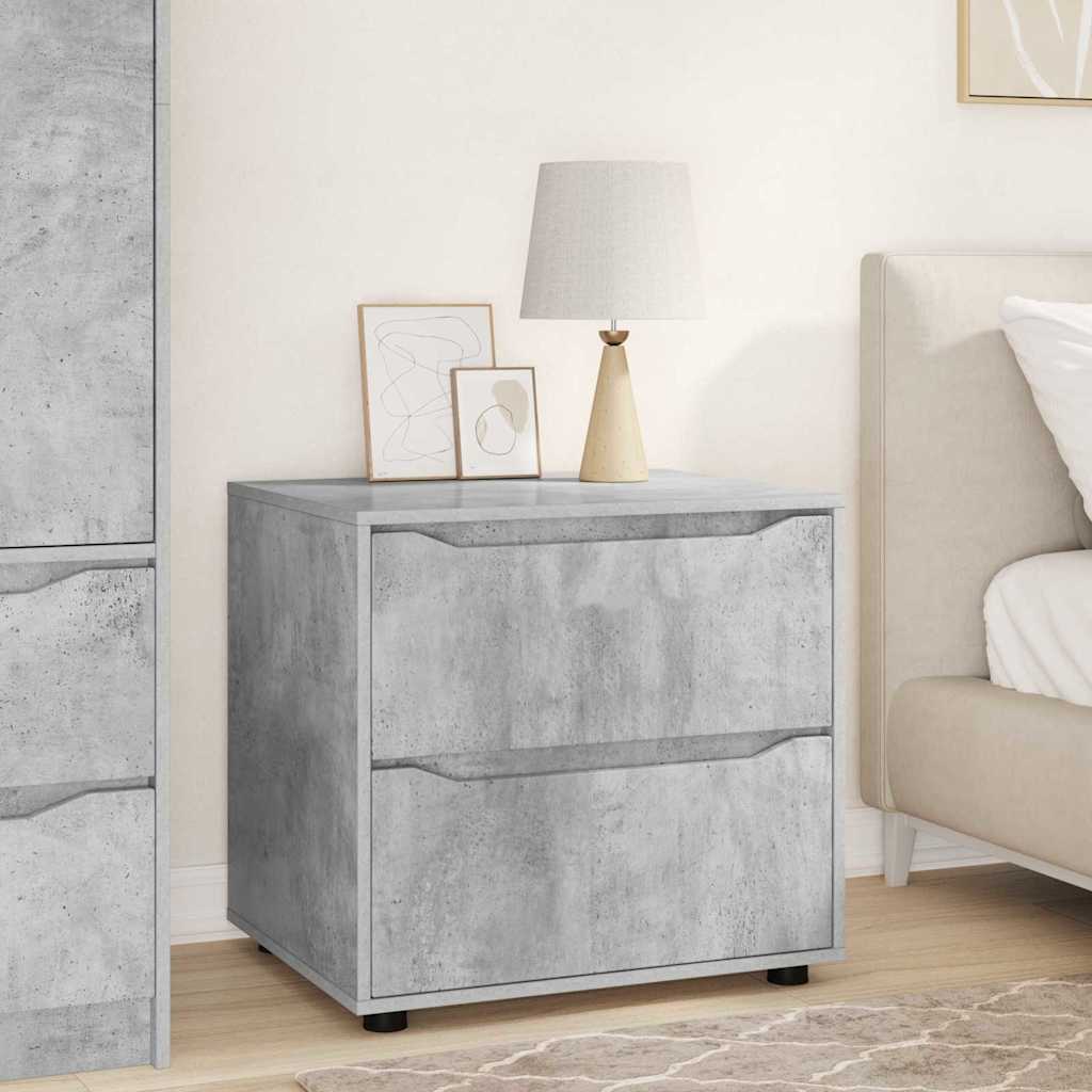 Armadio Grigio cemento 60 x 48 x 57 cm Legno multistrato | homemem39