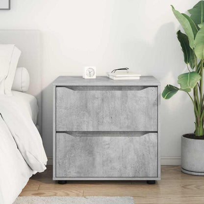 Armadio Grigio cemento 60 x 48 x 57 cm Legno multistrato | homemem39