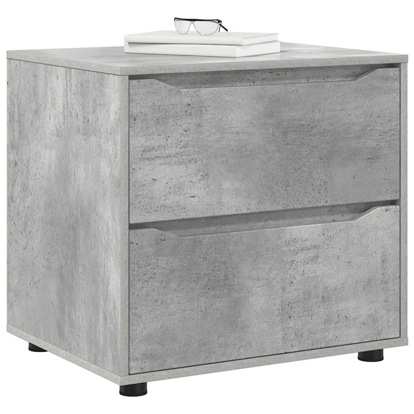 Armadio 60 x 48 x 57 cm Legno ingegnerizzato Grigio cemento