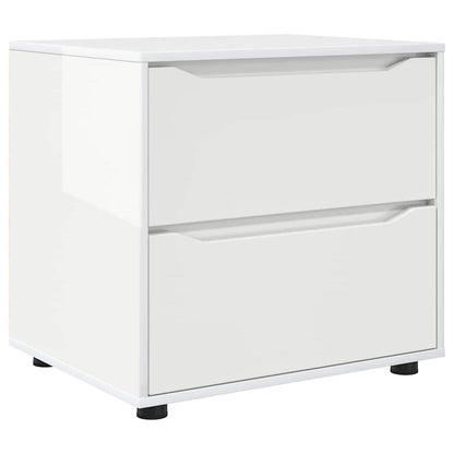 Armadio Bianco Lucido 60 x 48 x 57 cm Legno multistrato | homemem39