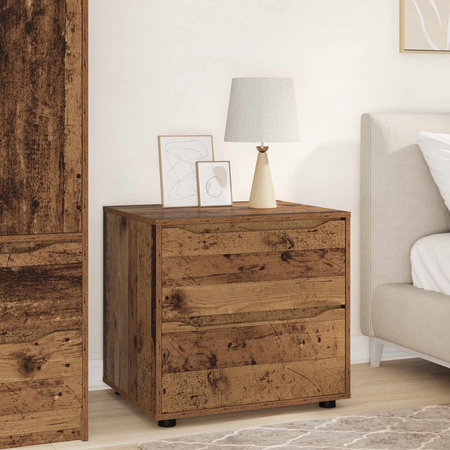 Armadio 60 x 48 x 57 cm Legno ingegnerizzato Legno vecchio