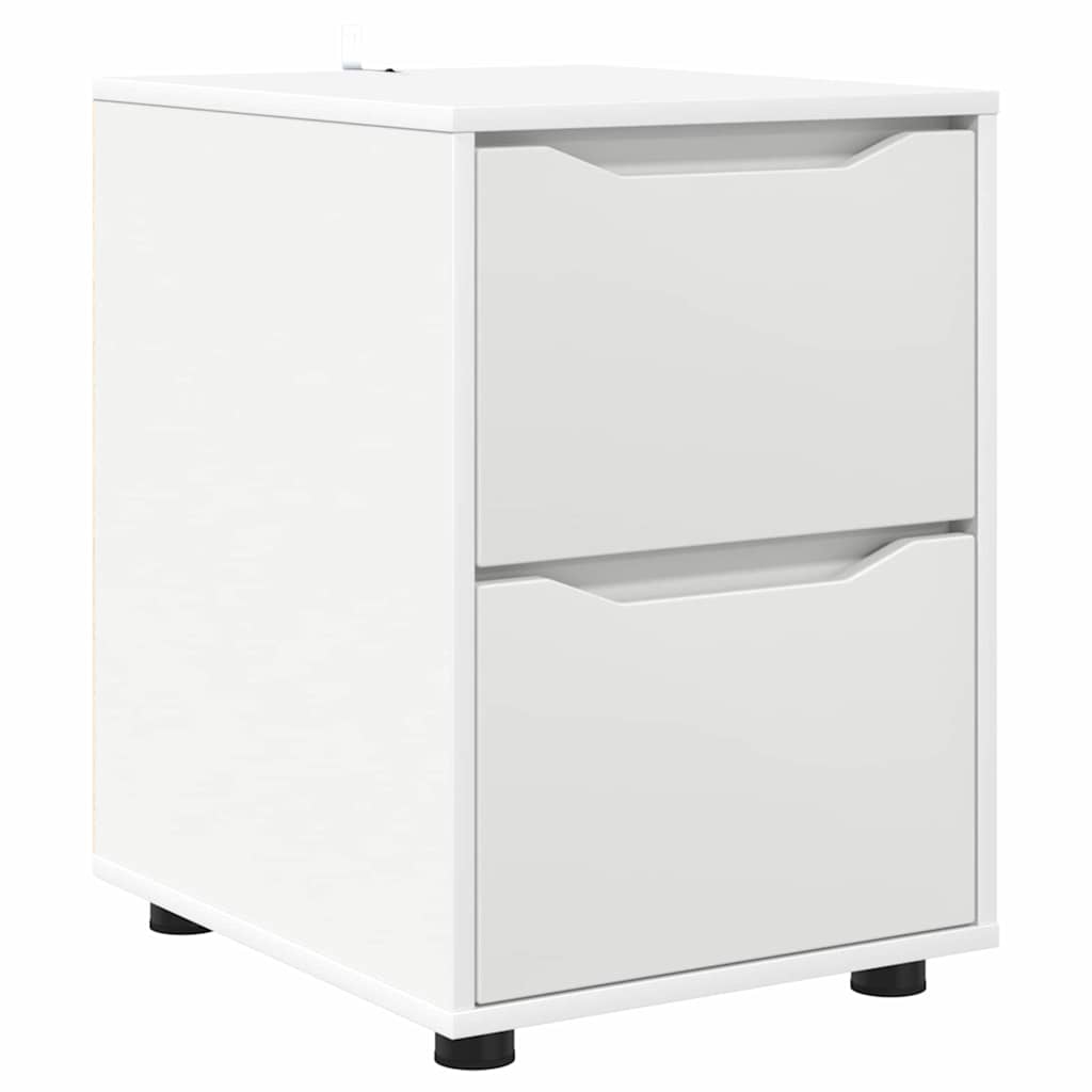 Armadio Bianco 40 x 48 x 57 cm Legno multistrato | homemem39