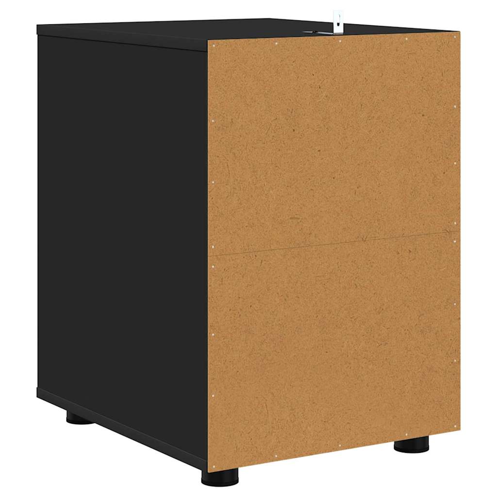 Armadio Nero 40 x 48 x 57 cm Legno multistrato | homemem39